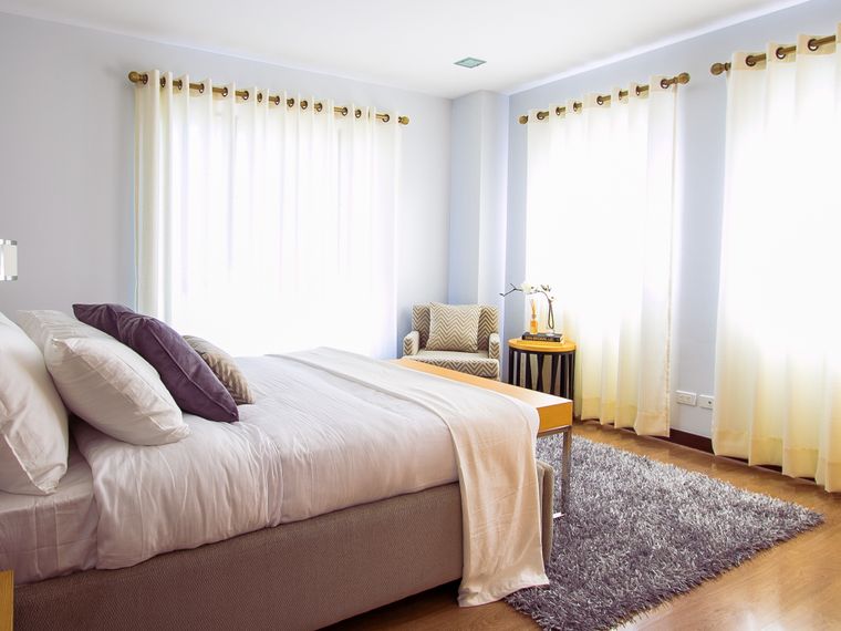 Queen Bed with Storage